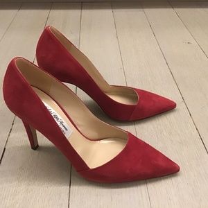 New Saks Fifth Avenue Pumps (New 325USD) Red